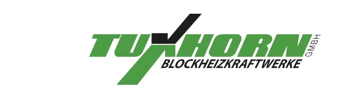 Tuxhorn Blockheizkraftwerke kojenerasyon BHKW marka logosu